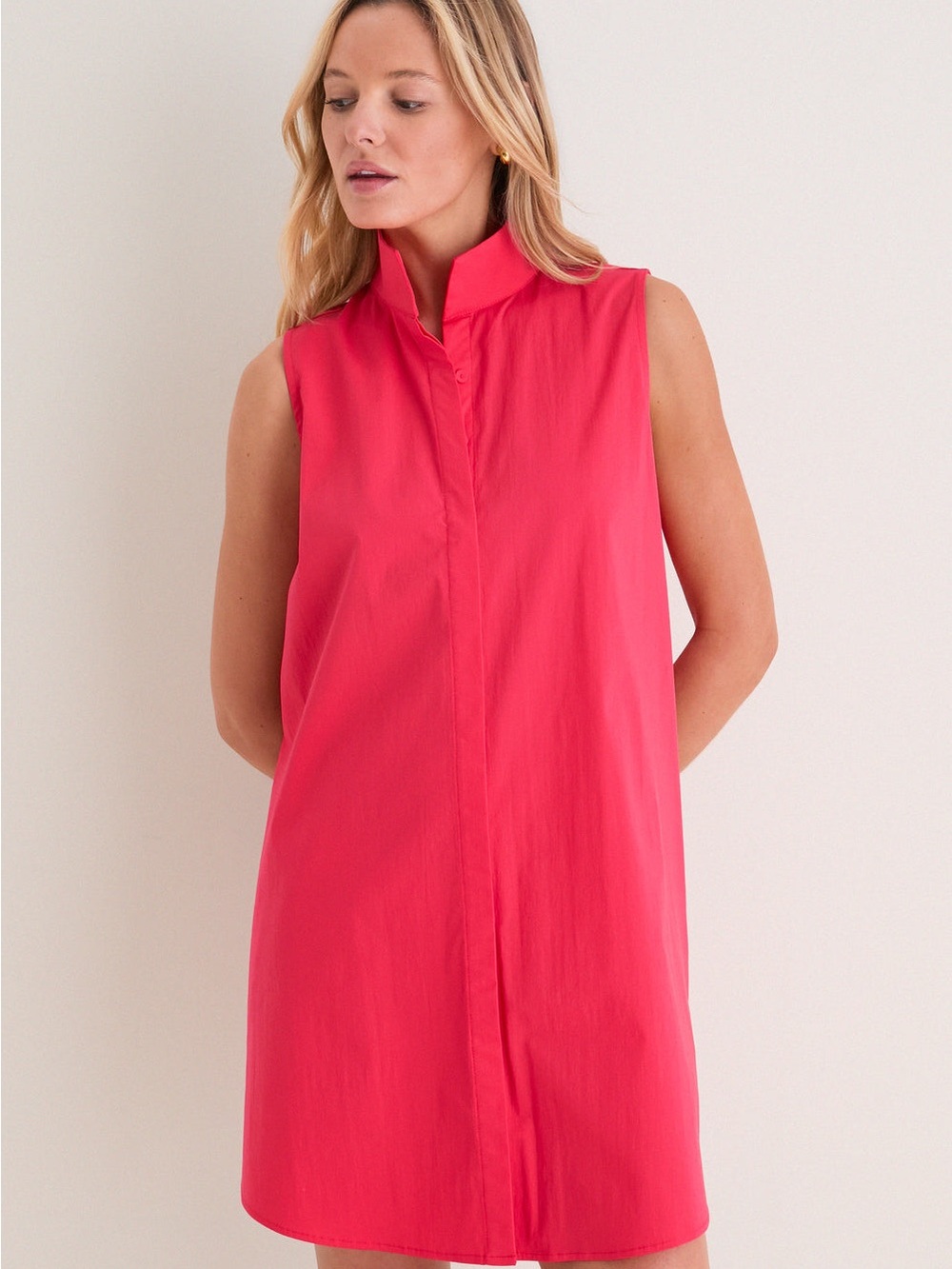Tuckernuck Red Charlie Dress Size Small | Sleeveless A-Line Mini Dress | Preppy